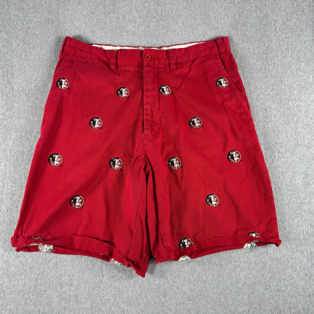 Pennington & Bailes Stadium Pants Florida State FSU Embroidered Shorts 34x8